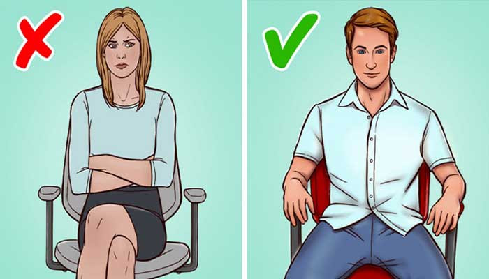 اشتباهات متداول در تفسیر زبان بدن