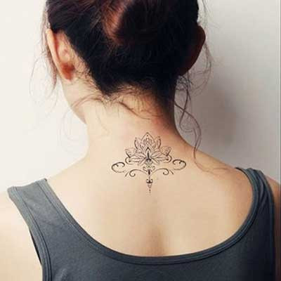 ایده تتو پشت گردن