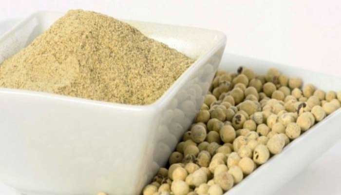 Properties of white pepper