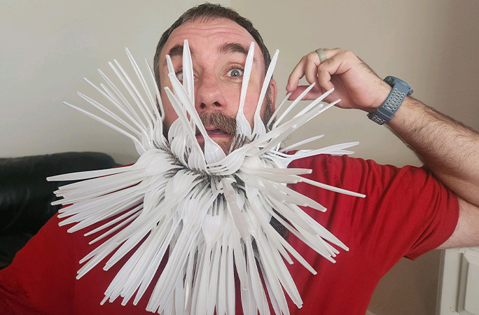 عجیب ترین ریش جهان